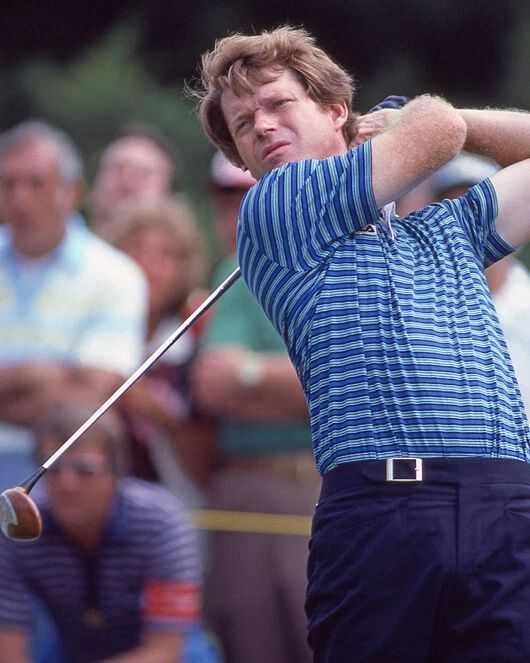 1981 Famous Golfer Tom Watson Glossy Photo PGA Print Us Open Poster