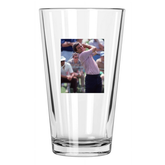 1981 Golfer Curtis Strange Photo Golf Masters Open Pint Beer Drinking Glass
