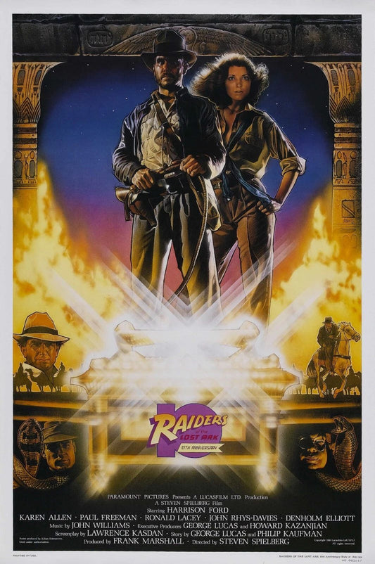 1981 Indiana Jones Raiders Of The Lost Ark Movie Magnet Harrison Ford