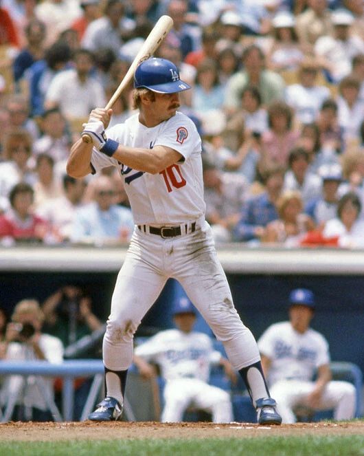 1981 La Los Angeles Dodgers Ron Cey Glossy Keychain Print Baseball Keychain