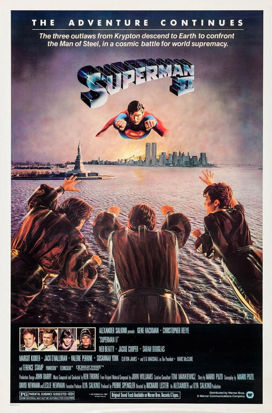 1981 Superman 2 Movie Magnet Clark Kent Lois Lane Dc Christopher Reeve
