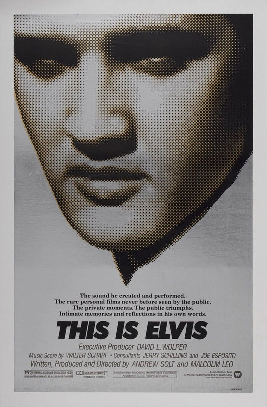 1981 This Is Elvis Movie Poster Elvis Presley 300 Piece Jigsaw Puzzle