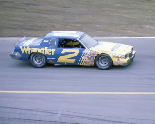 1981 Wrangler Pontiac Dale Earnhardt Glossy Photo Daytona 500 Poster Print