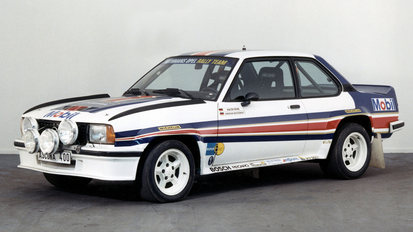 Opel Ascona Wrc Hd Art Keychain