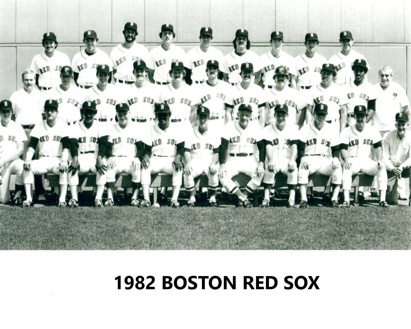 1982 Boston Red Sox Team Keychain Baseball Picture Mlb