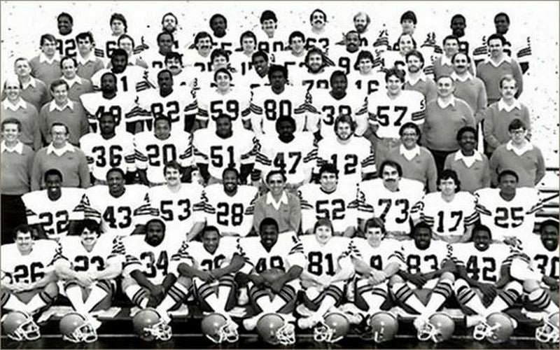 1982 Cleveland Browns Team Photo Football Picture Nfl