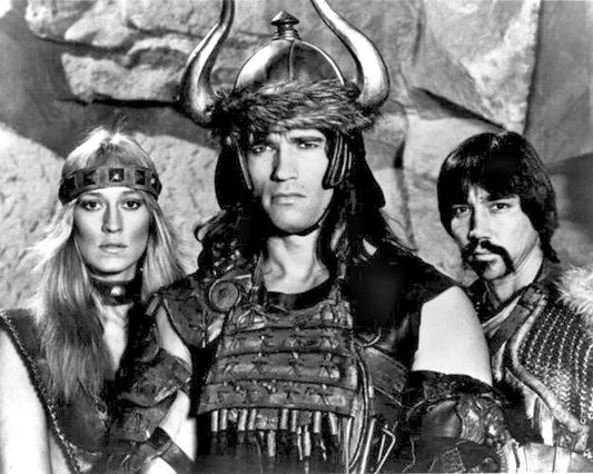 1982 Conan The Barbarian Arnold Schwarzenegger Glossy Magnet Magnet