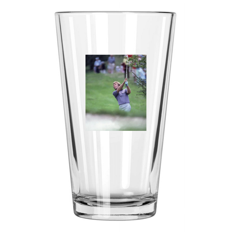 1982 Golfer Ben Crenshaw Photo Golf Masters Us Open 2 Pint Beer Drinking Glass