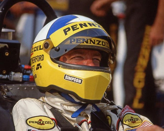 1982 Indy Driver Johnny Rutherford Glossy Magnet Indianapolis 500 Print