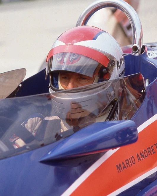 1982 Indy Driver Mario Andretti Glossy Photo Indianapolis 500 Poster Print