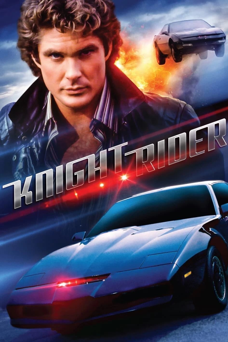 1982 Knight Rider Movie Magnet Michael Knight David Hasselhoff Kitt