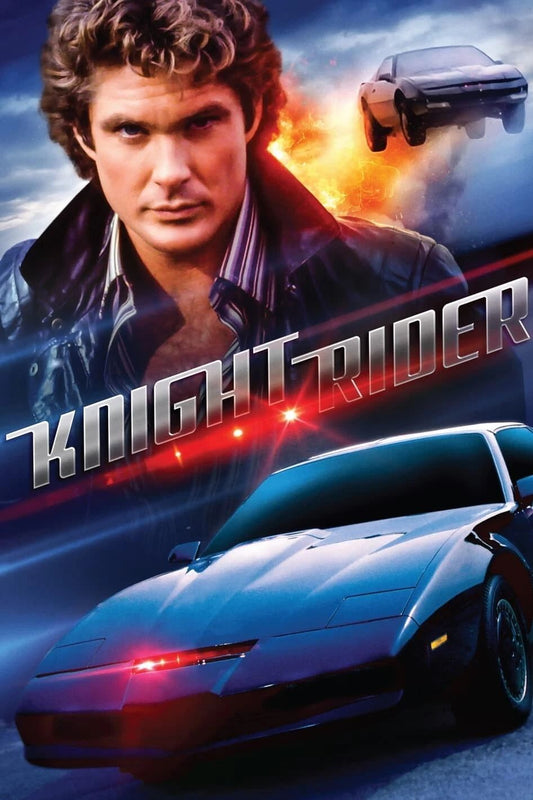 1982 Knight Rider Movie Magnet Michael Knight David Hasselhoff Kitt