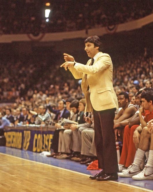 1982 Nc State Wolfpack Jimmy Valvano Glossy Photo Poster Acc Championships