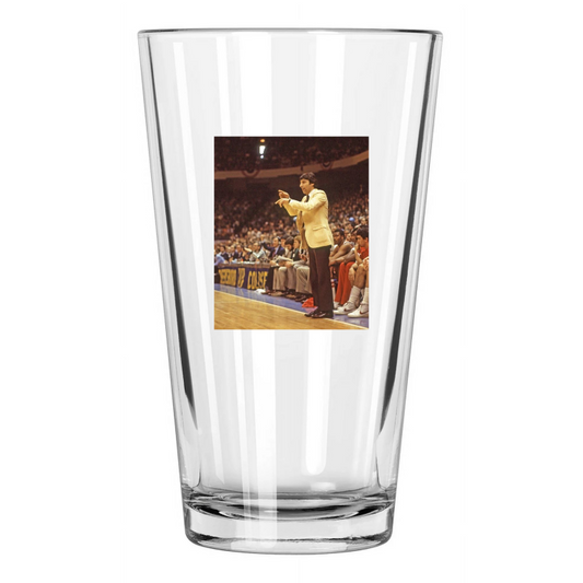 1982 Nc State Wolfpack Jimmy Valvano Acc Championships Pint Beer Drinking Glass