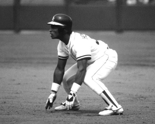 1982 Oakland Athletics As Rickey Henderson Glossy Photo Baseball Print 1