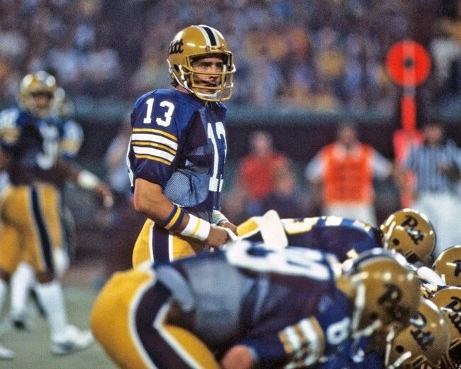 1982 Pittsburgh Panthers Dan Marino Glossy Photo Print College Poster 2