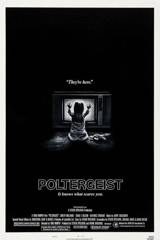 1982 Poltergeist Movie Poster Print Carol Anne Tangina Barrons Robbie