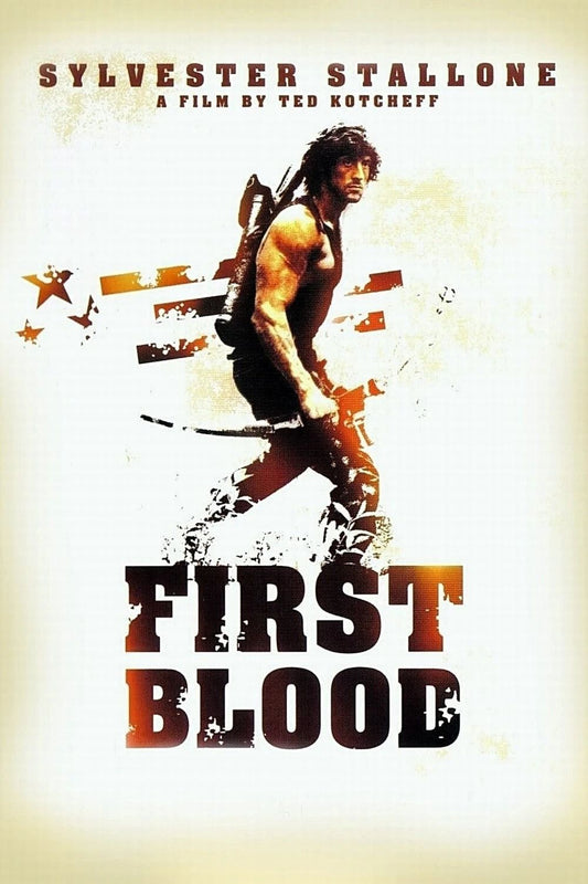 1982 Rambo First Blood Movie Keychain Sylvester Stallone John