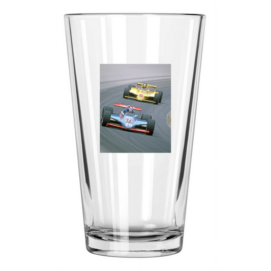 1982 Stp Cosworth Gordon Johncock Indianapolis 500 1 Pint Beer Drinking Glass