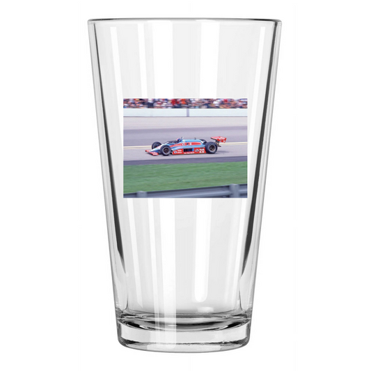 1982 Stp Cosworth Gordon Johncock Indianapolis 500 2 Pint Beer Drinking Glass