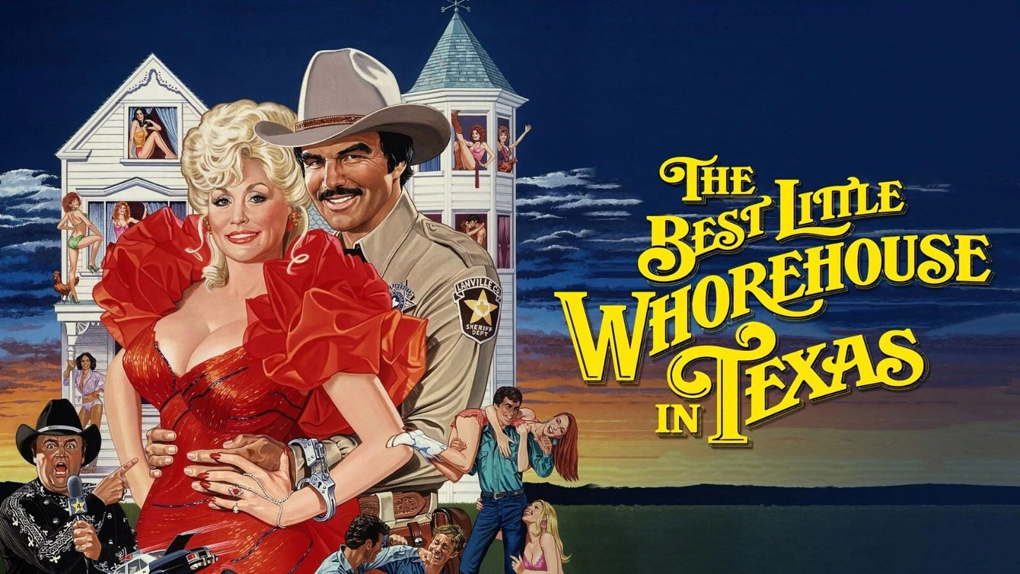 1982 The Best Little Whorehouse In Texas Movie Keychain Dolly Parton