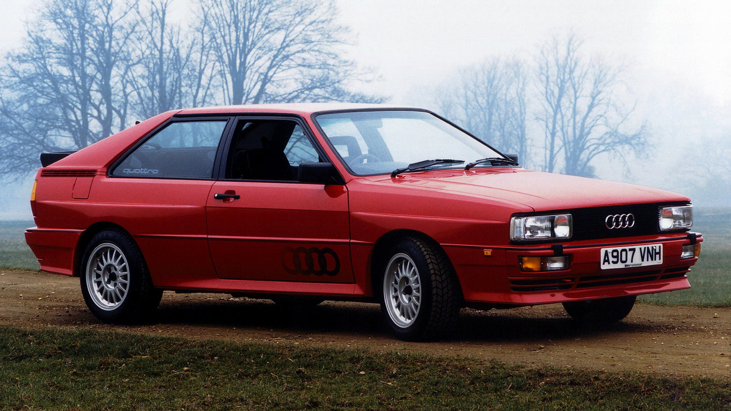 Audi Quattro Uk Hd Art Keychain