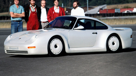 Porsche Group B Hd Art Keychain