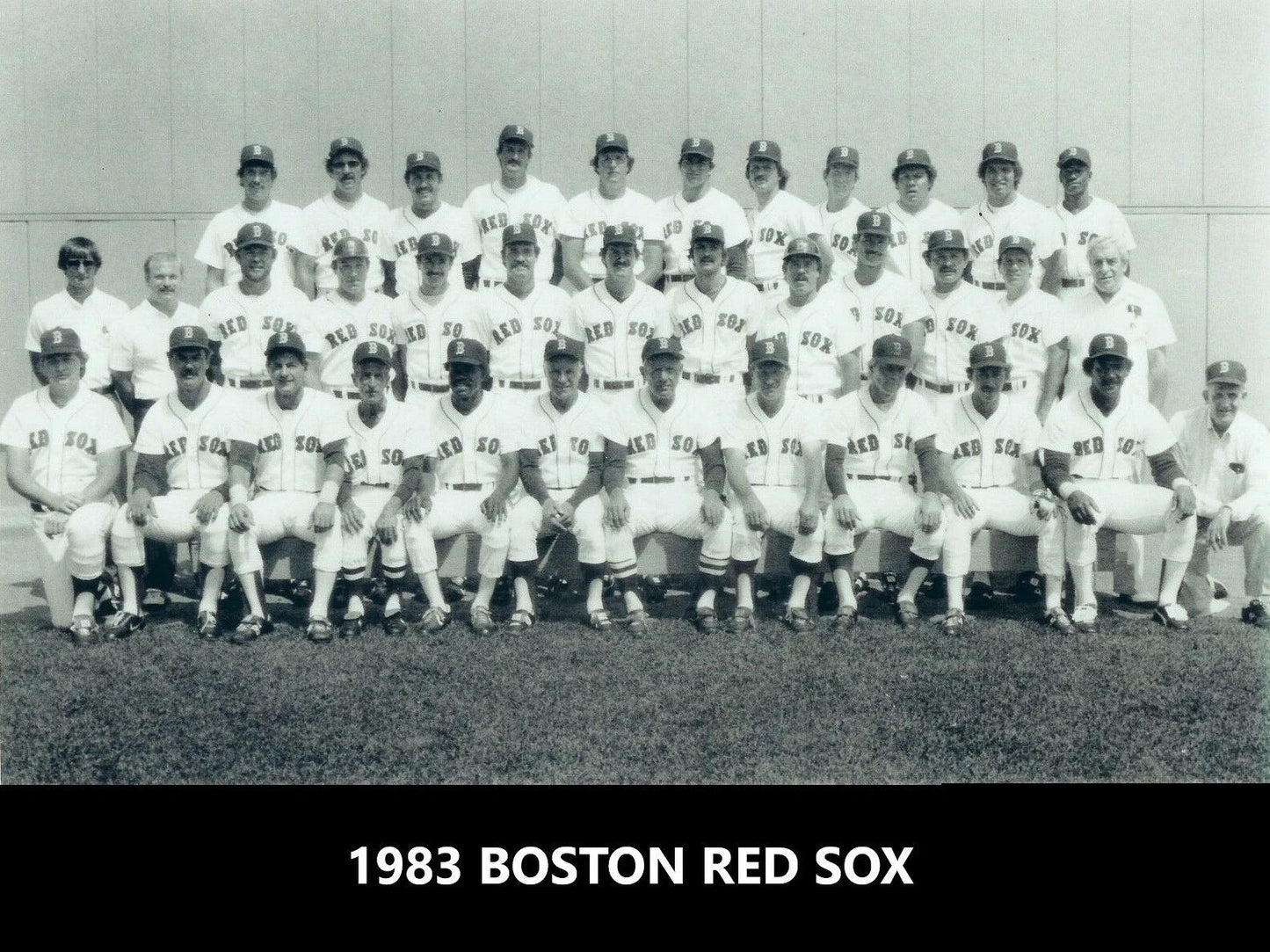 1983 Boston Red Sox Team Magnet Baseball Picture Mlb