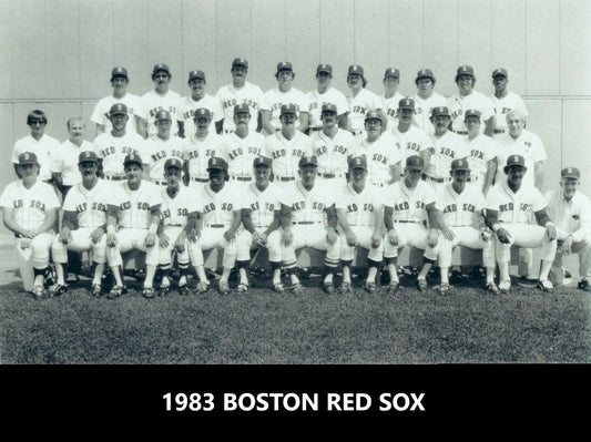 1983 Boston Red Sox Team Magnet Baseball Picture Mlb