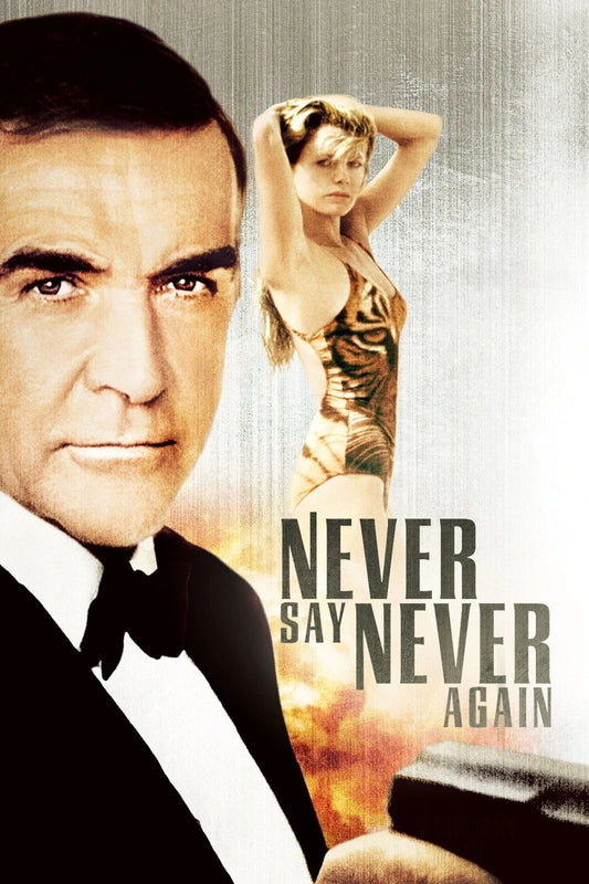 1983 Never Say Never Again Movie Keychain 007 James Bond Sean Connery 1