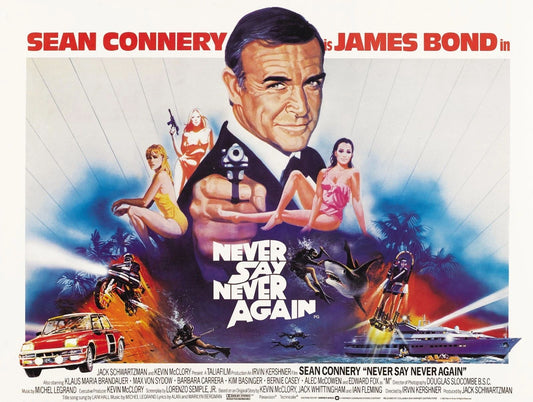 1983 Never Say Never Again Movie Magnet 007 James Bond Sean Connery