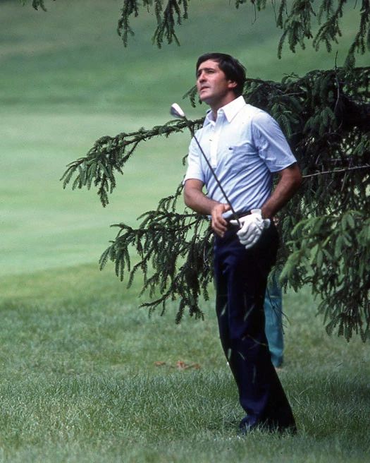 1983 Pro Golfer Seve Ballesteros Glossy Photo Masters Print Us Open Poster