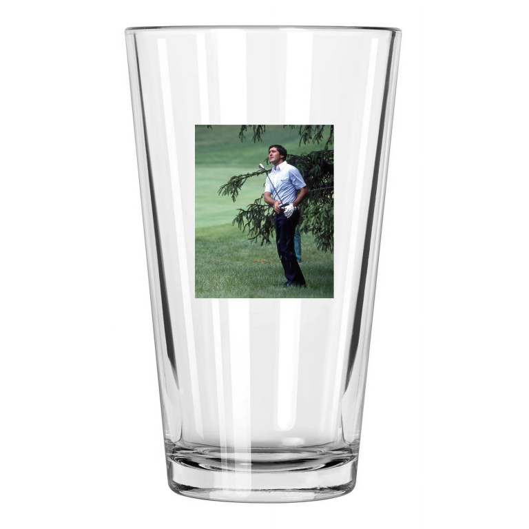 1983 Pro Golfer Seve Ballesteros Photo Masters Us Open Pint Beer Drinking Glass