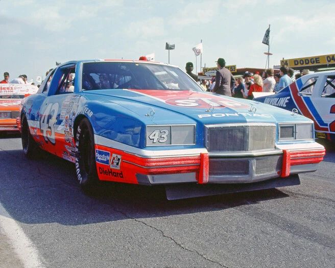 1983 Stp Pontiac Richard Petty Glossy Photo Daytona Speedway Print Poster
