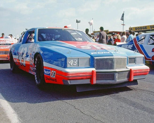 1983 Stp Pontiac Richard Petty Glossy Photo Daytona Speedway Print Poster