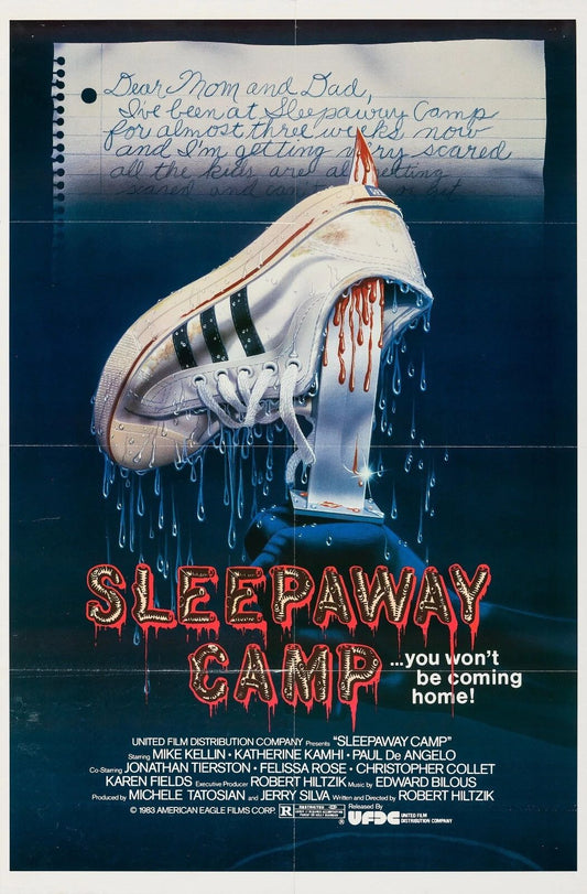 1983 Sleepaway Camp Movie Keychain Angela Ricky Ronnie Judy