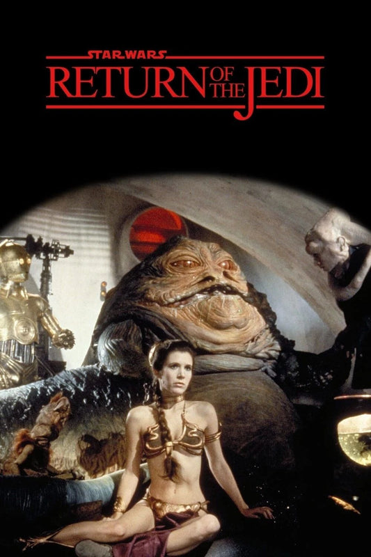 1983 Star Wars Episode Vi Return Of The Jedi Movie Poster Print Slave Leia