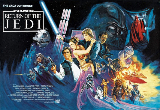 1983 Star Wars Vi Return Of The Jedi 40Th Movie Vader & Luke 300 PCS Jigsaw