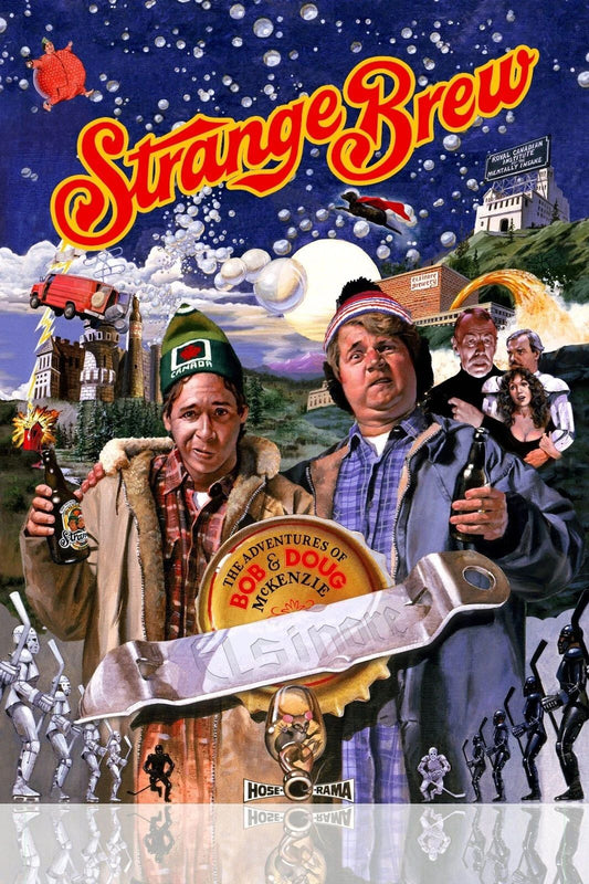 1983 Strange Brew Movie Rick Moranis Dave Thomas Brewery 300 Piece Jigsaw Puzzle