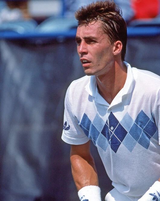 1983 Tennis Legend Ivan Lendl Glossy Photo Print Poster