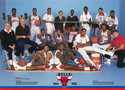 85 Chicago Bulls Team Keychain Picture Basketball Nba Wide Border