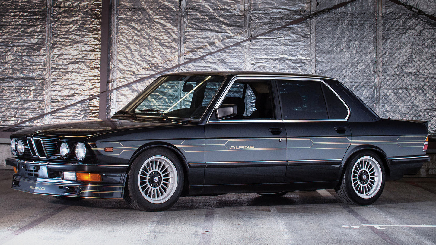 Alpina B7 Turbo Based On Series Hd Art Keychain