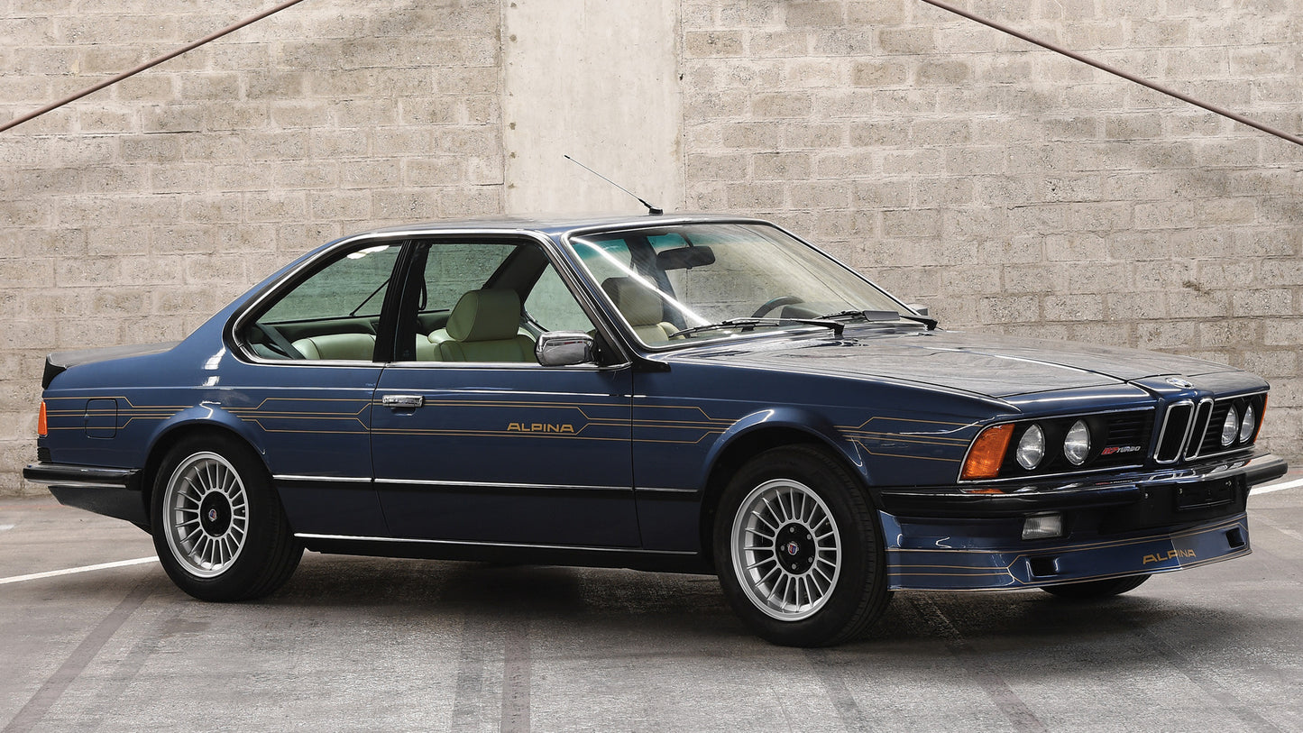 Alpina B7 Turbo Based On Series Coupe Hd Art Keychain