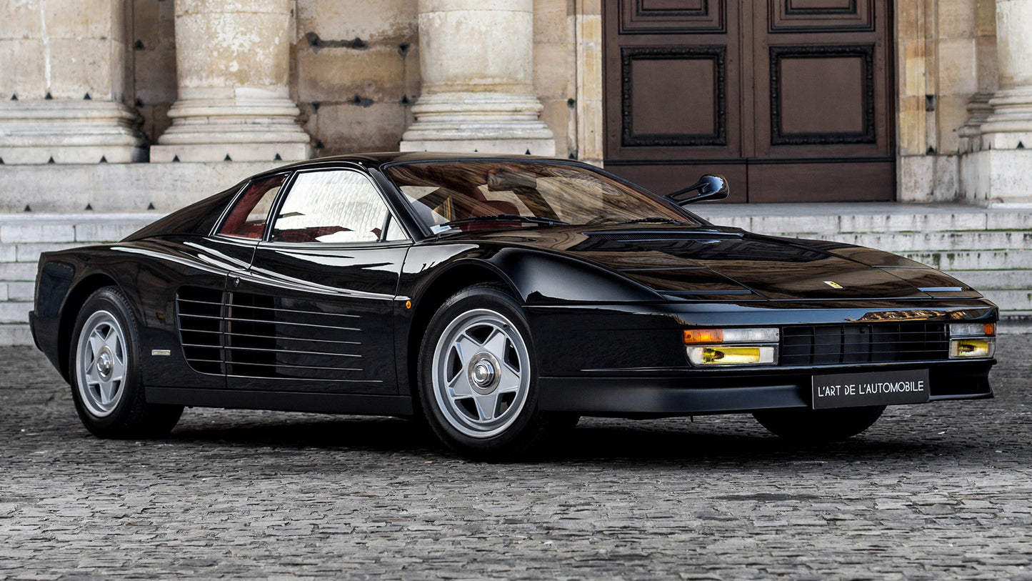 Ferrari Testarossa Hd Art Keychain