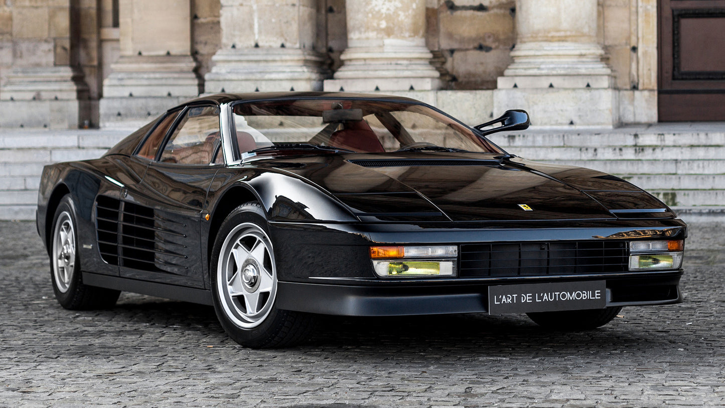 Ferrari Testarossa Hd Art Keychain