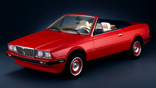 Maserati Biturbo Spyder Hd Art Print Poster