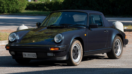 Porsche Carrera Cabriolet With Chin Spoiler Hd Art Keychain