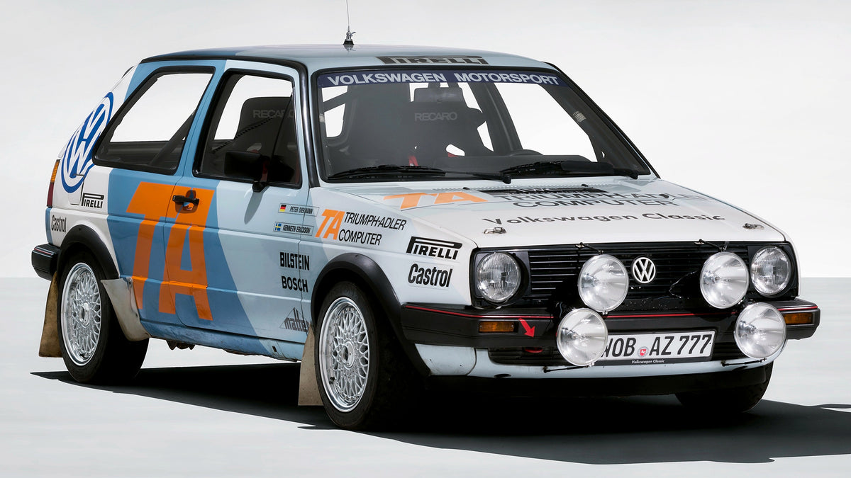 Volkswagen Golf Gti Rally Car Hd Art Magnet