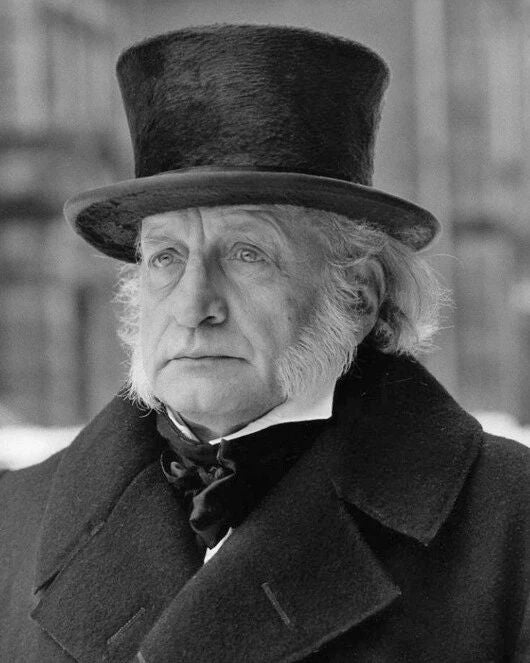 1984 A Christmas Carol With George Scott Glossy Magnet Magnet Movie Print