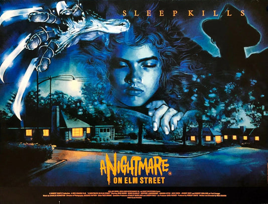 1984 A Nightmare On Elm Street Movie Poster Print Freddy Krueger 1